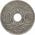 Франция 10 сантимов 1930 год