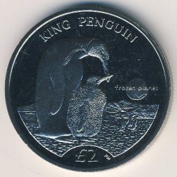 Южная Джорджия и Южные Сэндвичевы острова 2 фунта 2011 год