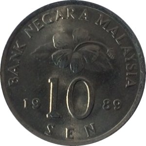 Малайзия 10 сен 1989 год