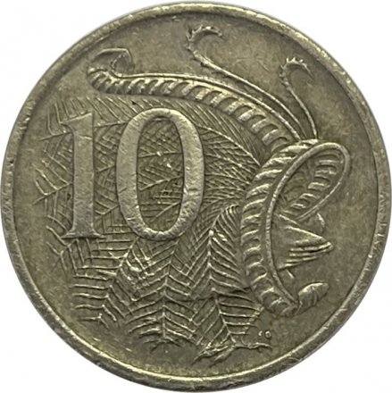 Австралия 10 центов 1990 год