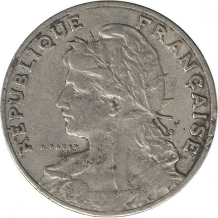 Франция 25 сантимов 1905 год