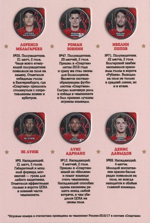 «Спартак» - Набор монет 1 рубль 2014 года в альбоме