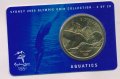 Австралия 5 долларов 2000 год - Олимпийские игры в Сиднее. Плавание (в буклете)