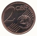 Люксембург 2 евроцента 2017 год - Великий герцог Люксембурга Анри