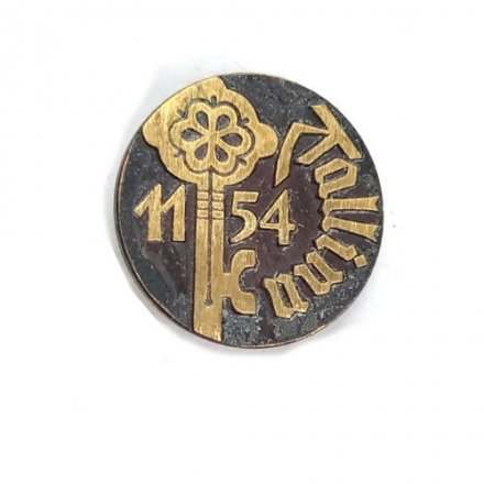 Значок Таллин. Tallinn 1154. Ключ
