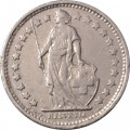 Швейцария 1/2 франка 1972 год