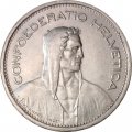 Швейцария 5 франков 1954 год