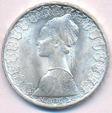 Италия 500 лир 1966 год