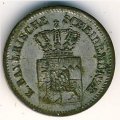 Бавария 1 крейцер 1870 год