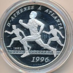 Монета Бенин 1000 франков КФА 1995 год