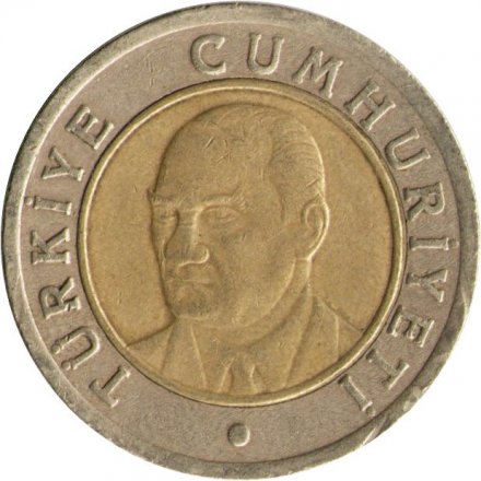Турция 1 новая лира 2005 год