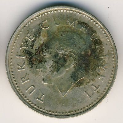 Турция 2500 лир 1993 год