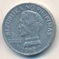 Филиппины 10 сентимо 1990 год - Франсиско Бальтасар. Карликовая пандака