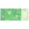 Норвегия 50 крон 2015 год - Сказочник Петер Кристен Асбьёрнсен UNC