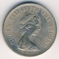 Тувалу 20 центов 1976 год - Летучая рыба