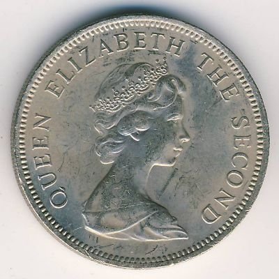 Тувалу 20 центов 1976 год - Летучая рыба
