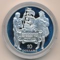 Барбадос 10 долларов 1991 год