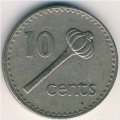 Фиджи 10 центов 1980 год