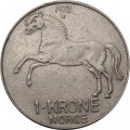 Норвегия 1 крона 1972 год - Король Улаф V