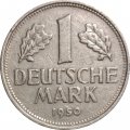 ФРГ 1 марка 1950 год (G)