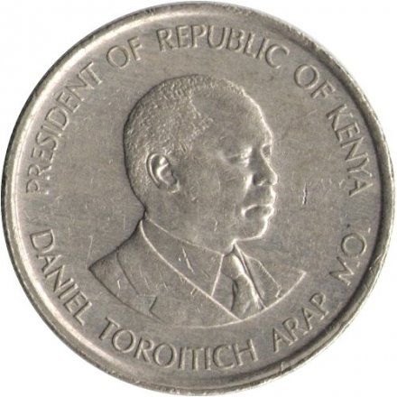Кения 50 центов 1989 год