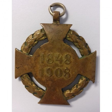 Медаль Австро-Венгрия 60 лет правления Франца Иосифа І, 1848-1908 гг. 