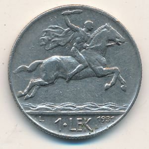 Албания 1 лек 1931 год