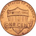 США 1 цент 2014 год - Авраам Линкольн (D)