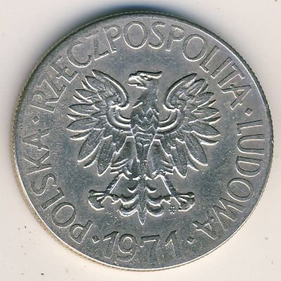 Польша 10 злотых 1971 год - Тадеуш Костюшко