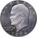 США 1 доллар 1974 год (S, Proof)