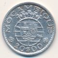 Мозамбик 20 эскудо 1960 год