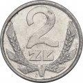 Польша 2 злотых 1989 год