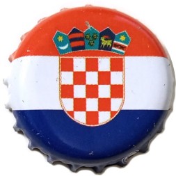 Пивная пробка Германия - Gaffel Kolsch  EM 2008 (флаг Хорватии)