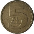 Польша 5 злотых 1976 год