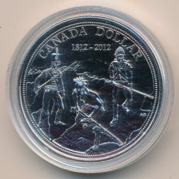 Канада 1 доллар 2012 год