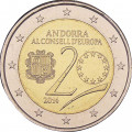 Андорра 2 евро 2014 год - Вступление Андорры в совет ЕС