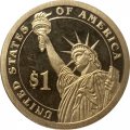 США 1 доллар 2014 год - Франклин Рузвельт (S)