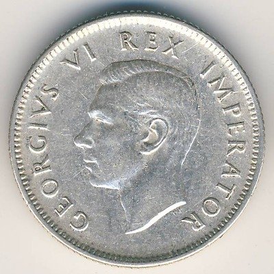 ЮАР 1 шиллинг 1938 год