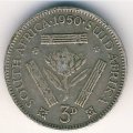 ЮАР 3 пенса 1950 год