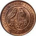 ЮАР 1/4 пенни 1950 год