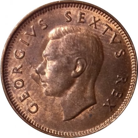 ЮАР 1/4 пенни 1950 год