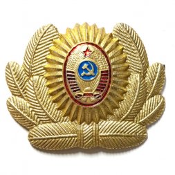 Кокарда Милиция МВД СССР (большая)