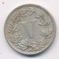 Мексика 5 сентаво 1882 год