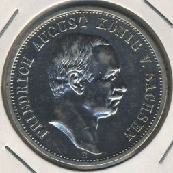 Саксония 3 марки 1912 год
