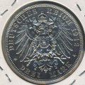 Саксония 3 марки 1912 год