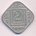 Британская Индия 2 анны 1919 год