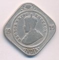 Британская Индия 2 анны 1919 год