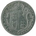 Великобритания 1/2 кроны 1923 год