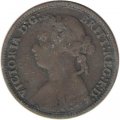 Великобритания 1 фартинг 1879 год