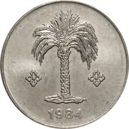 Алжир 10 сантимов 1984 год - Пальма UNC